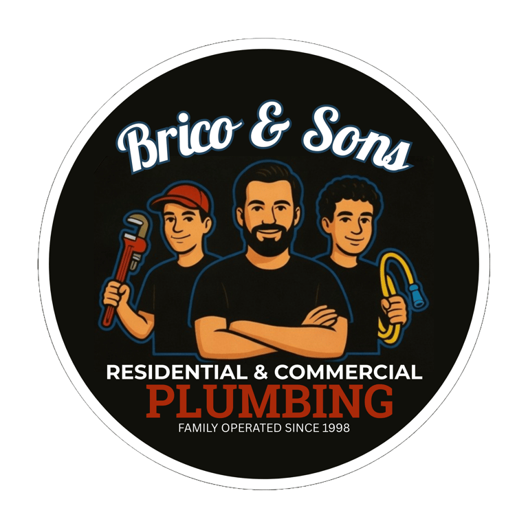 Brico and Sons Plumbing logo