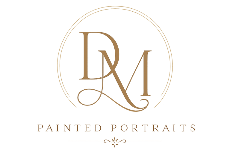 DM Painted Portraits logo