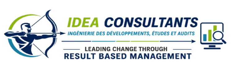 Réécris le texte de cette page en français, ton professionnel et clair, orienté conversion. Garde un style simple, moderne et rassurant. Mets en avant les études, audits, suivi-évaluation, l'accompagnement à la certification ISO et le renforcement de capacités proposés par IDEA CONSULTANTS, les bénéfices pour les entreprises et institutions clientes (fiabilité, rigueur, décisions sécurisées, conformité aux normes internationales), et termine par un appel à l'action invitant à contacter le cabinet pour un accompagnement personnalisé. logo