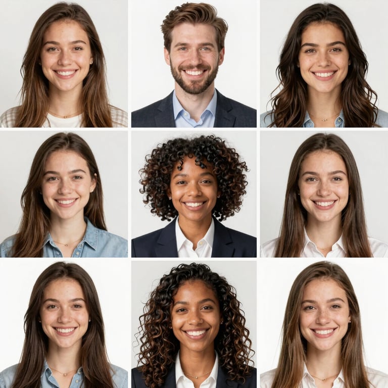 A professional recruiter warmly shaking hands with a candidate in a modern office setting.