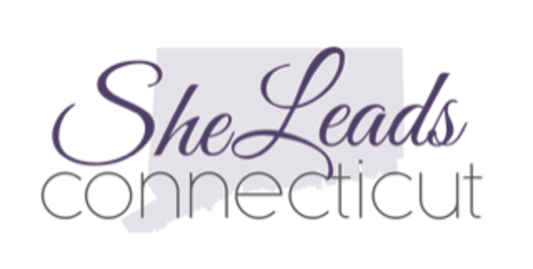 SHE LEADS COnnecticut logo