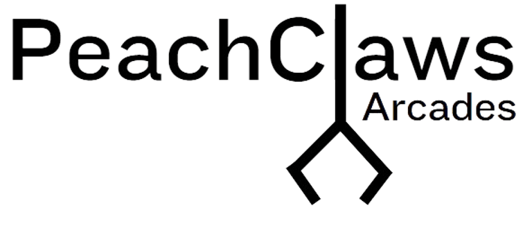 PeachClaws Arcades logo