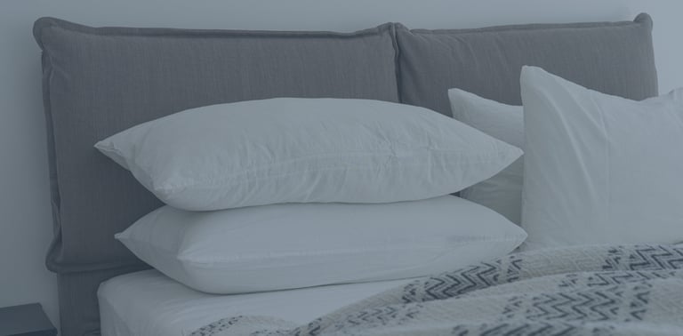 Pillows and bedding