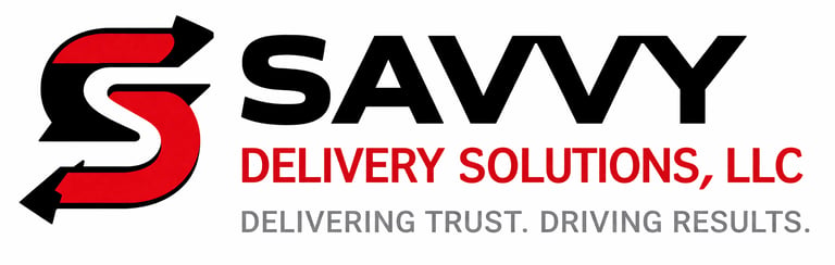 Savvy Delivery Solutions - Courier Services logo