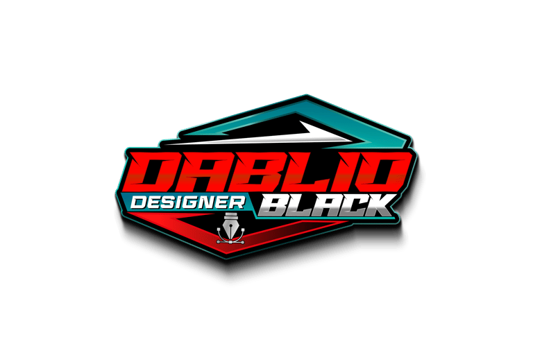 dablio black designer logo