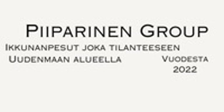 Piiparinen Group Ikkunanpesu logo
