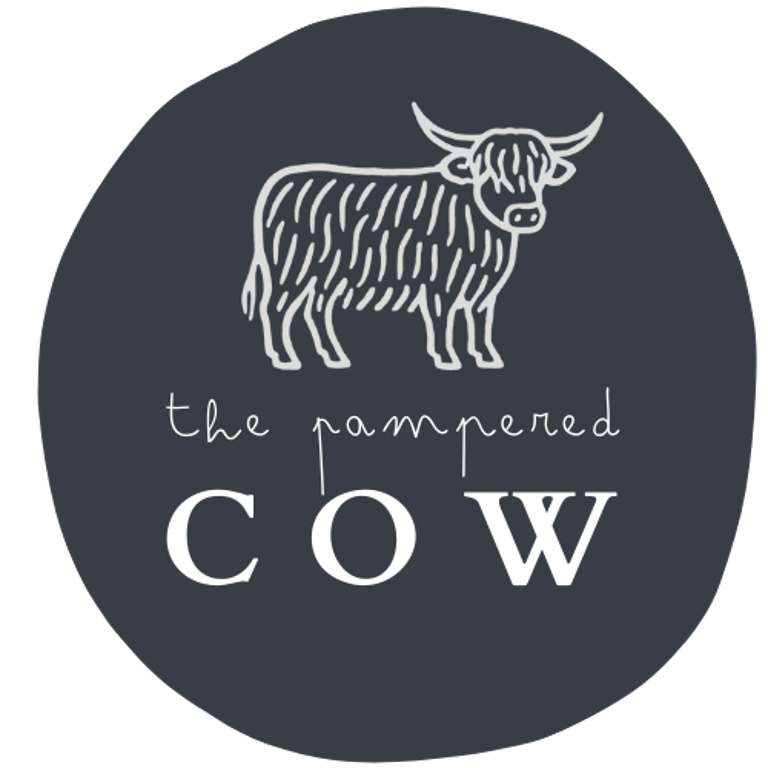 The Pampered Cow logo