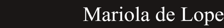 Mariola de Lope logo
