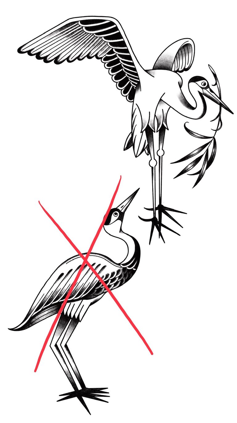 Available old school tattoo design by Agnė