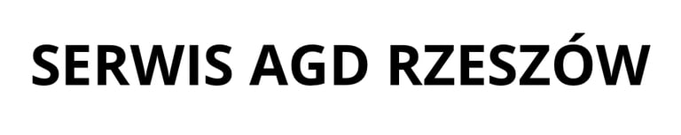 Serwis AGD Rzeszów logo