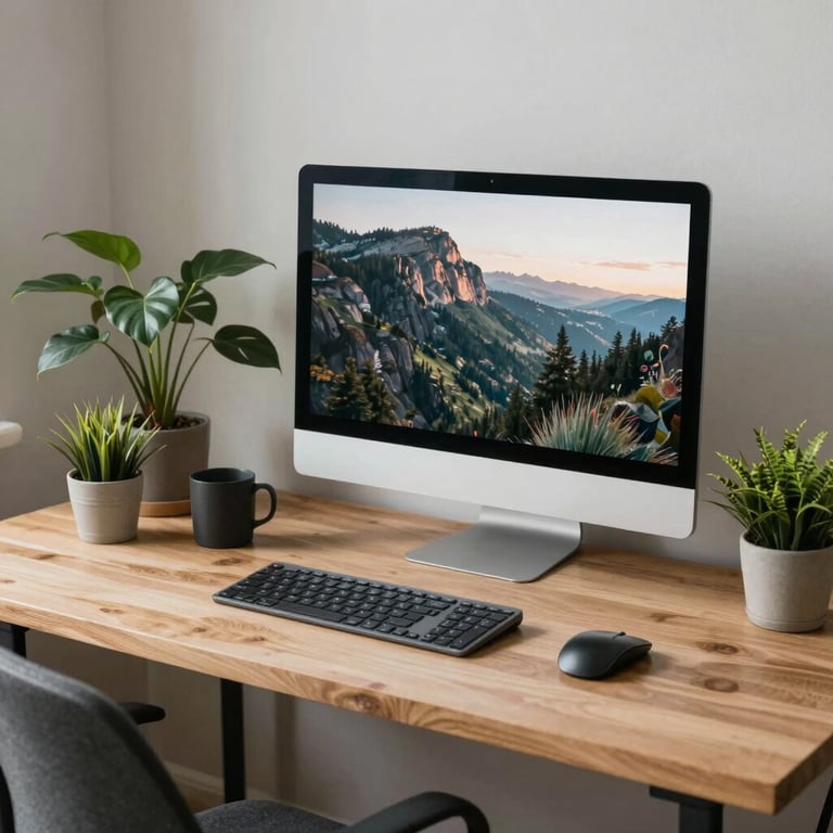 A collection of vibrant, appealing products on display.