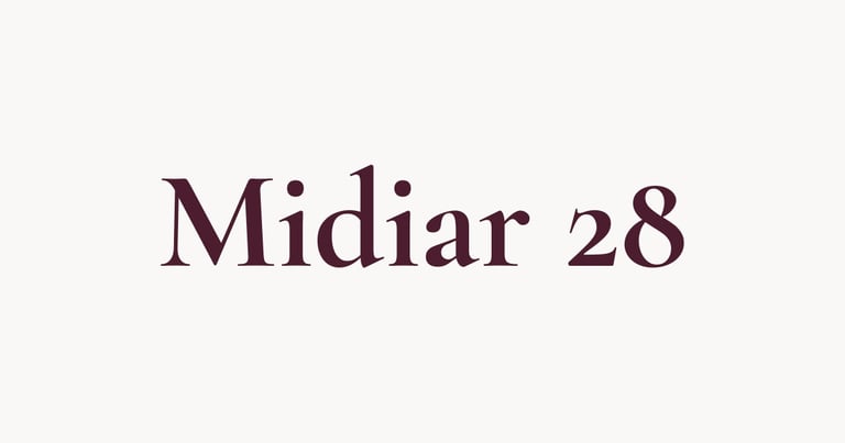 Midiar 28 logo