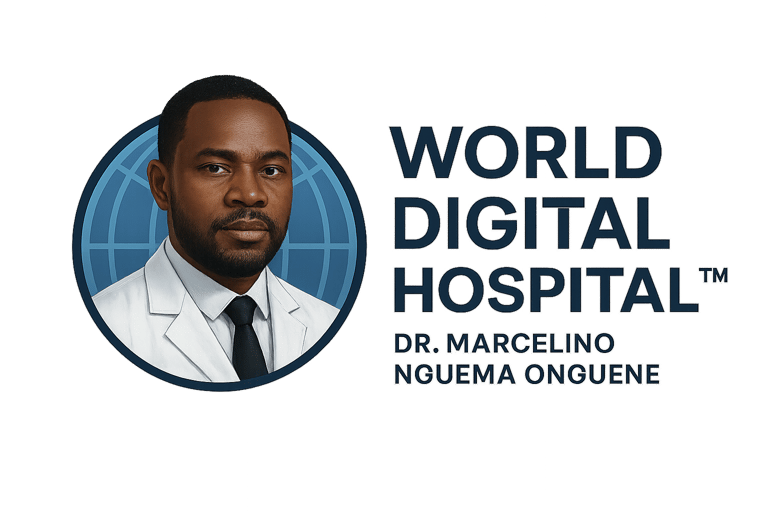 World Digital Hospital™ – Dr. Marcelino Nguema Onguene. logo