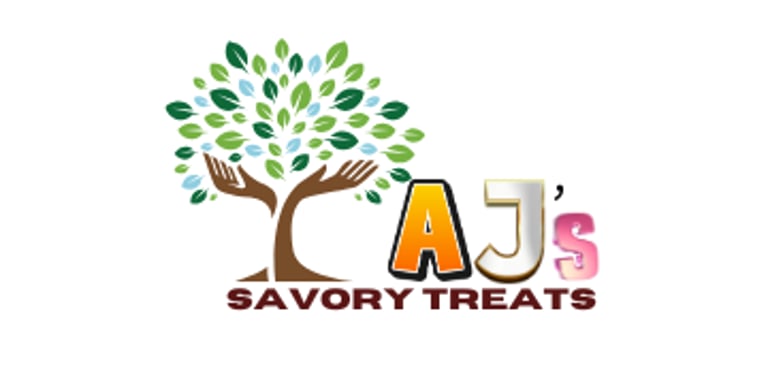 AJ's Savory Treats logo