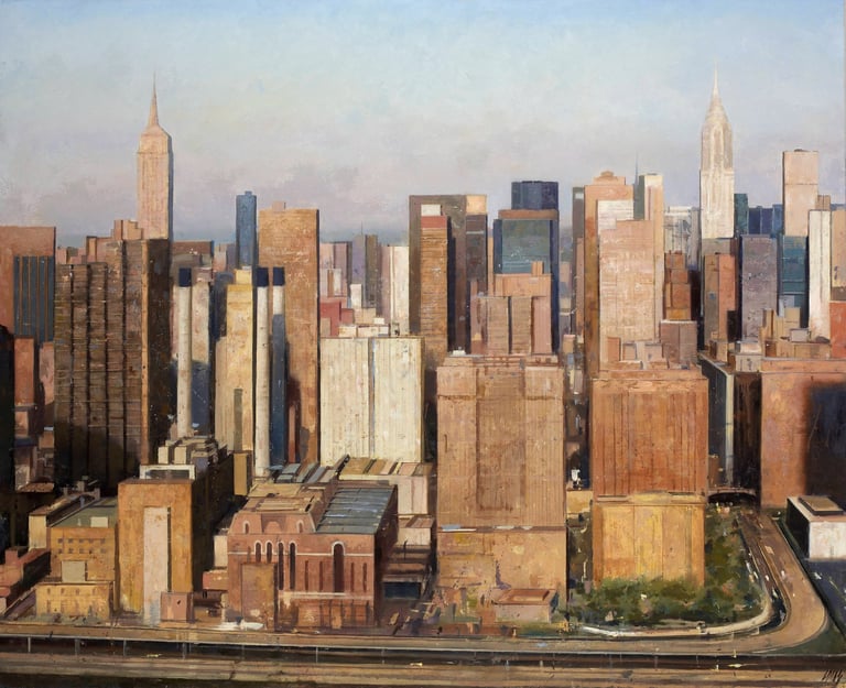 ONE THOUSAND BUILDINGS 122 X 150