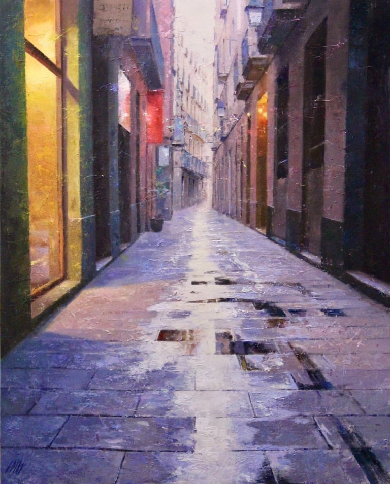 PRIMERAS LUCES 81 X 65