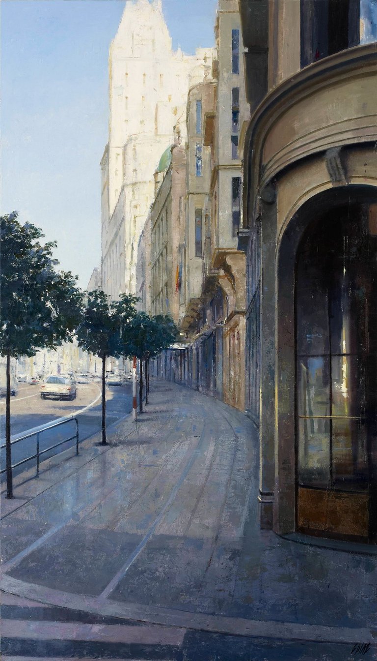 SUBIENDO GRAN VIA 122 X 70