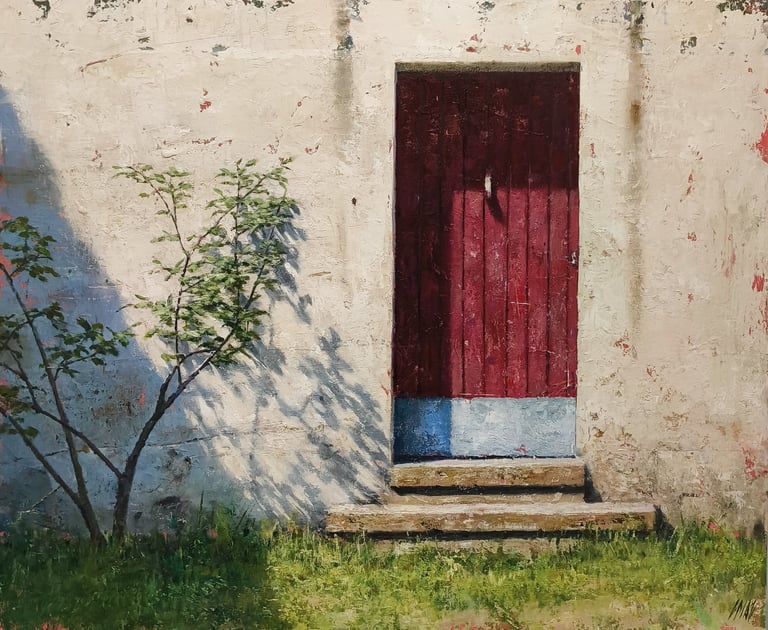 THE GARDEN DOOR 54 X 65