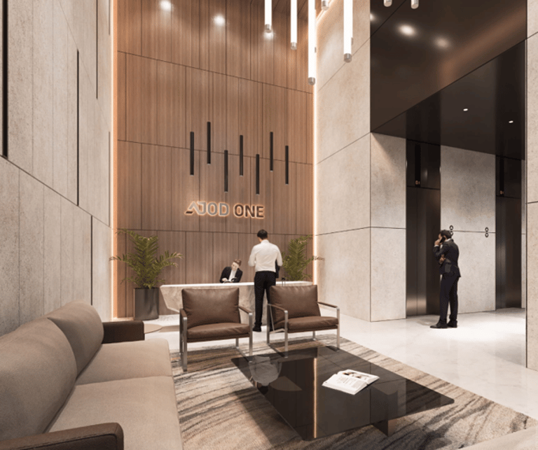 AMENITIES AJOD ONE VILE PARLE WEST, COMMERCIAL PROJECT IN VILE PARLE WEST, AJOD ONE NEAR MITHIBAI COLLEGE VILE PARLE WEST