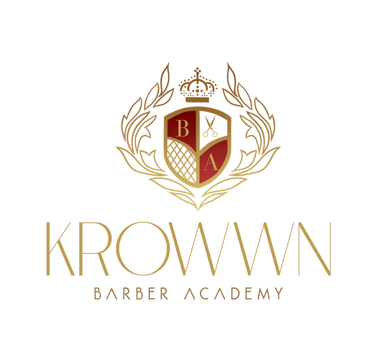 Krowwn Barber Academy logo