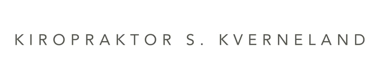 Kiropraktor i Stavanger Sebastian Kverneland D.C. logo