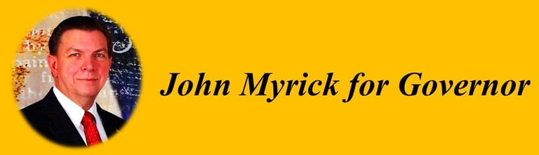 John Myrick for Maryland Governor logo