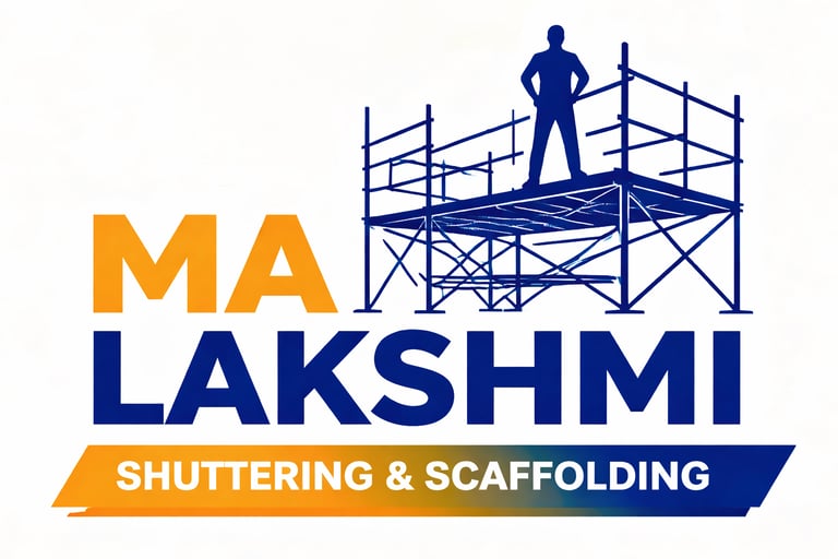 Ma Lakshmi shuttering and scaffolding logo