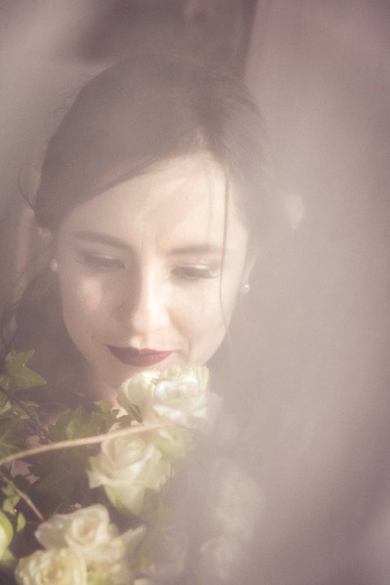 Retrato fotográfico novia