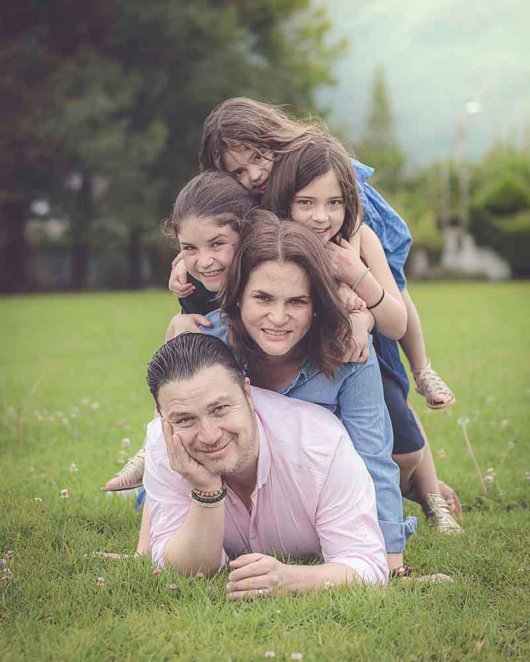 Fotografía de Familia por Nelson Lizarazo