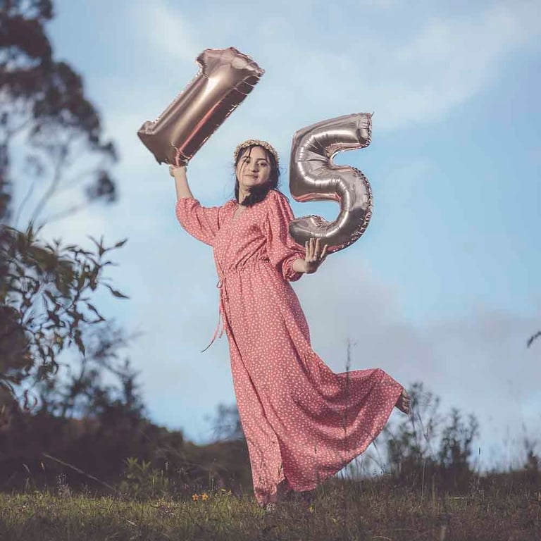 Sesión Fotografía Quinceañera