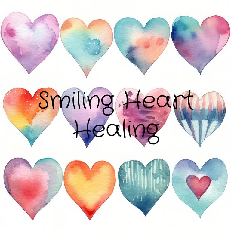 smiling heart healing.store logo