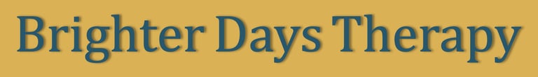 Brighter Days Therapy logo