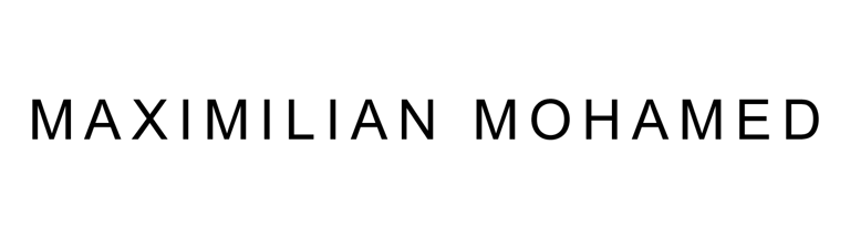 maximilian mohamed product and food photographer logo