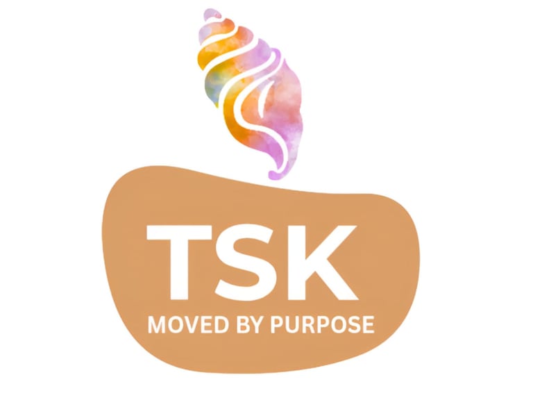 TSK-MOVED BY PURPOSE logo