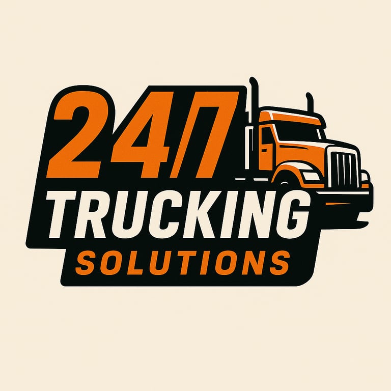 24/7 Trucking Solutions logo