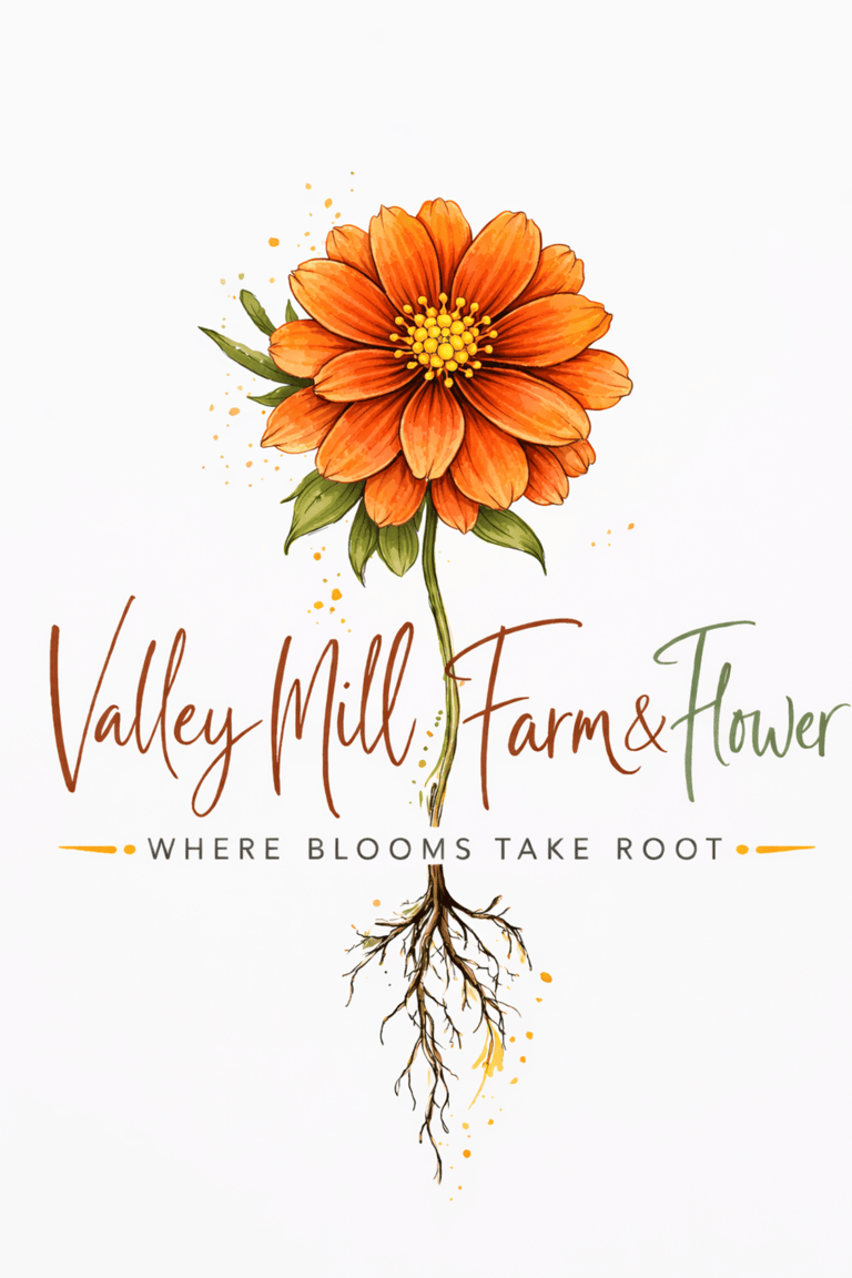 Valley Mill Farm & Flower logo