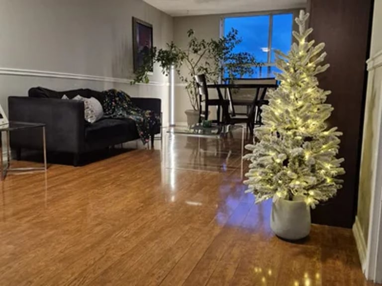 Apartment and condo cleaning service in a residential unit