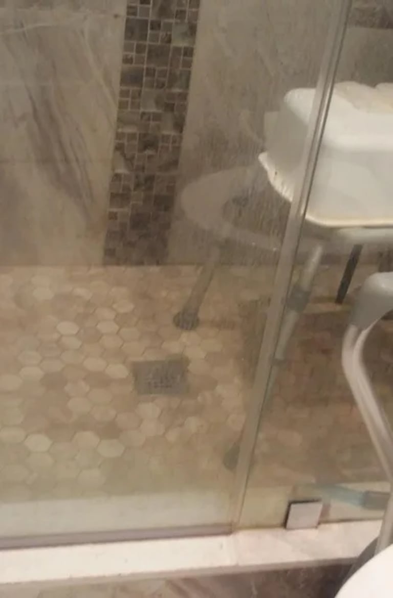 Restoration-level cleaning for a space with heavy buildup