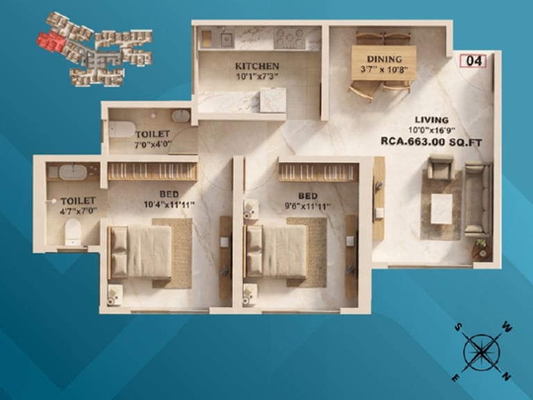 FLOOR PLANS WALCHAND PARK VIEW, POONAM GARDEN, 1 BHK, 2 BHK, 3 BHK, FLATS FOR SALE, MIRA ROAD EAST