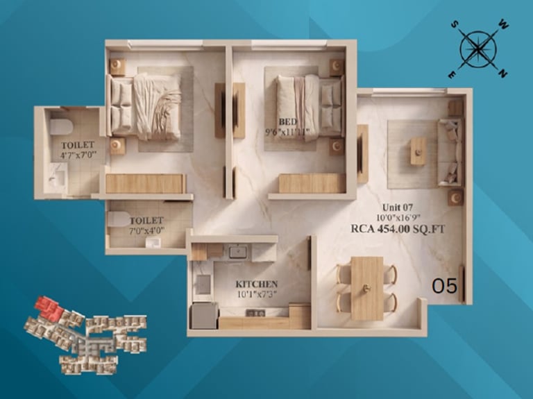 FLOOR PLANS WALCHAND PARK VIEW, POONAM GARDEN, 1 BHK, 2 BHK, 3 BHK, FLATS FOR SALE, MIRA ROAD EAST