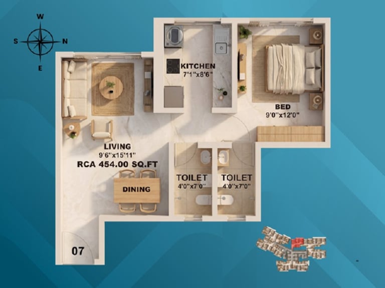 FLOOR PLANS WALCHAND PARK VIEW, POONAM GARDEN, 1 BHK, 2 BHK, 3 BHK, FLATS FOR SALE, MIRA ROAD EAST