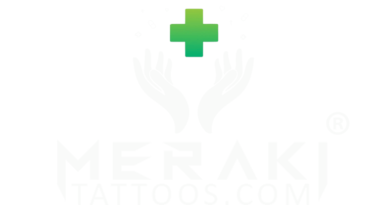 Meraki tattoos and piercing logo