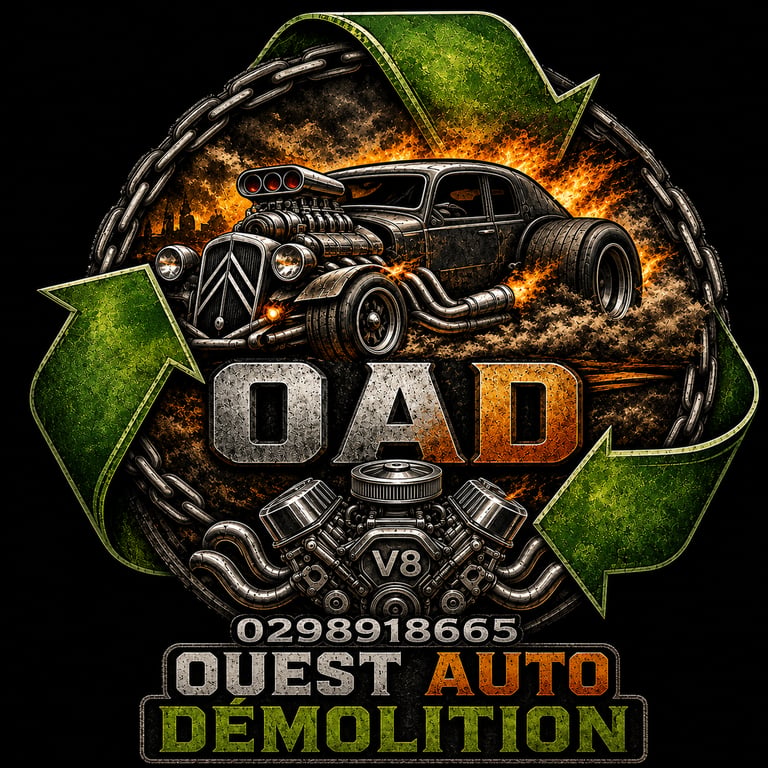 Ouest auto démolition logo