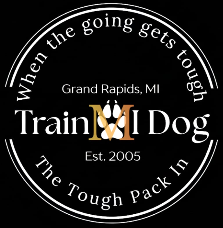 Train MI Dog logo