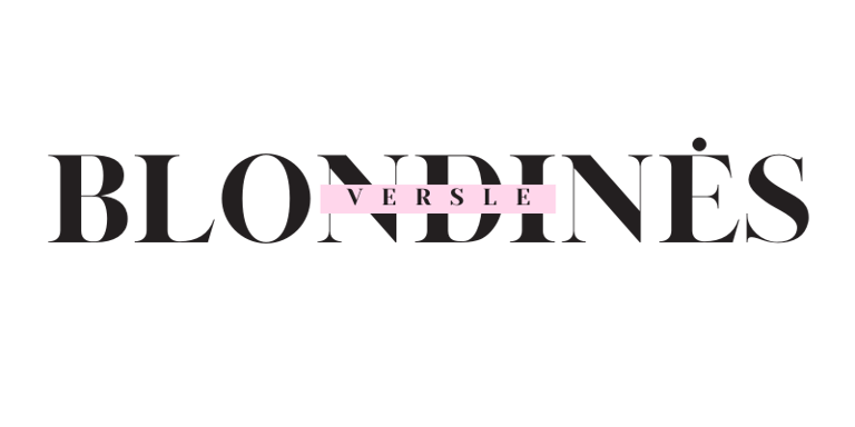 Blondinės Versle logo