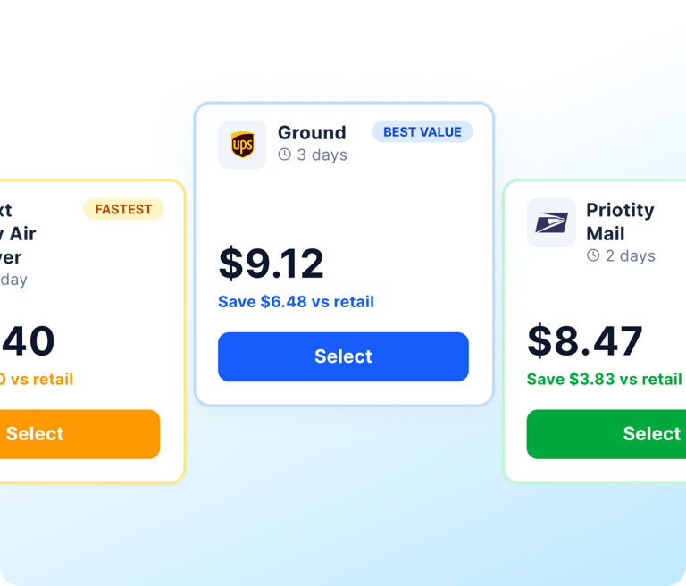Rate Cards