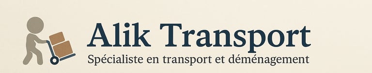Alik Transport et petits déménagements logo