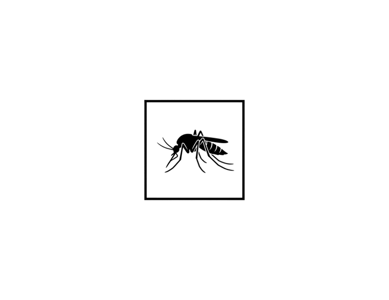a silhouette image of a mosquito