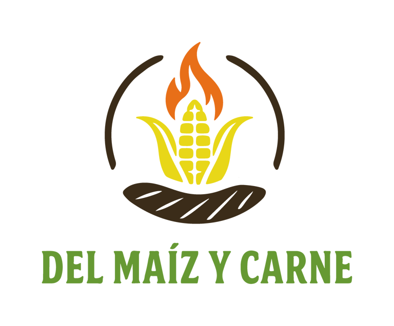 logotipo de Del Maíz y Carne