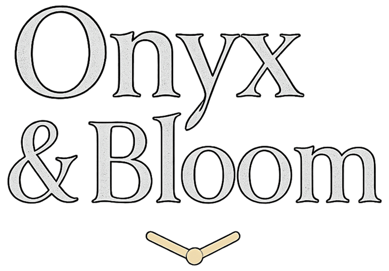 Onyx & Bloom | Wrightfully Creative Template logo